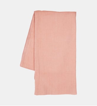 Foulard Jacquard en coton biologique - Billybelt - Orange