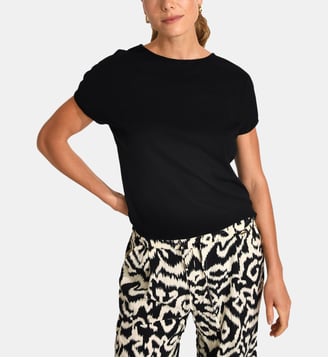 Tshirt t-shirt Yalda - Livia - Noir