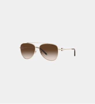 Lunettes de soleil Pilote TF3080 - Tiffany & Co - Or
