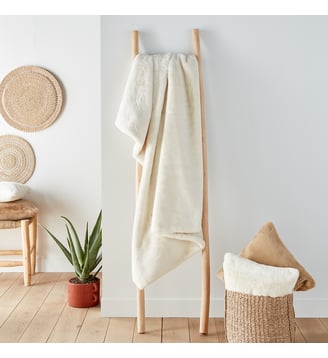 Plaid duveteux La Redoute Interieurs