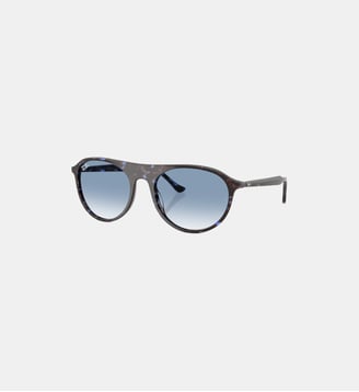 Lunettes de soleil Carré RB2215 - Ray Ban - Havana écaille de tortue bleue