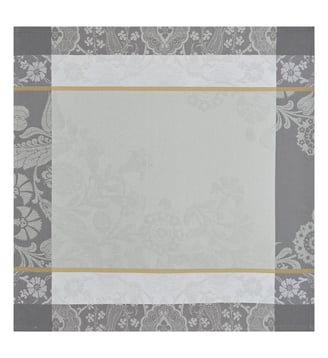 Serviette de table Voyage Iconique Voyage iconique - Le Jacquard Francais - Gris