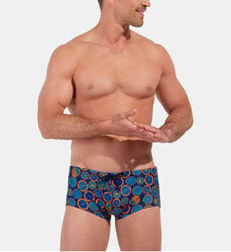 Short de bain - Hom - Bleu foncé