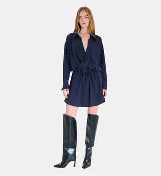 Robe Ryme - Zapa - Bleu marine