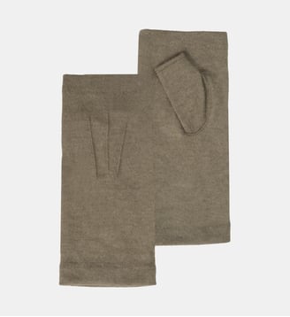 Mitaines en laine - non doublées - Isotoner - Kaki