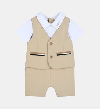 Combinaison de cérémonie - BOSS Kidswear - Sand