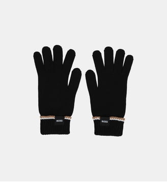 Gants tricot - BOSS Kidswear - Black