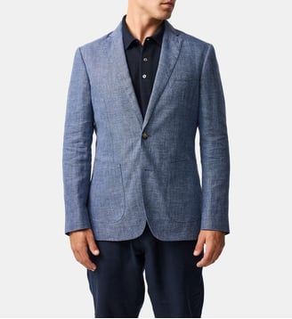 Veste blazer slim en laine et lin The Cascades - Rodd & Gunn - Marina