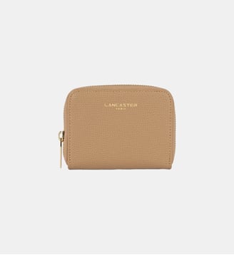 Portefeuille Sierra PM en cuir - Lancaster - Sable