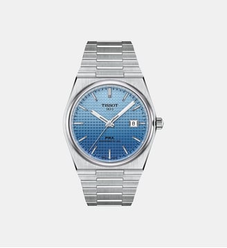 Montre automatique PRX Bleu glacier T1374071135101 - Tissot - Argenté