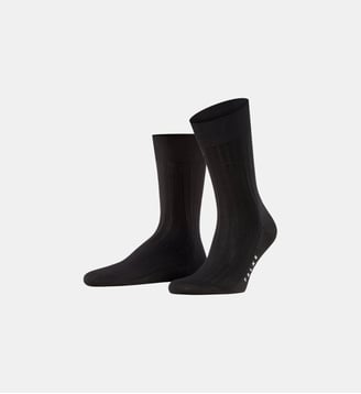 Chaussettes Milano siglées - Falke - Noir