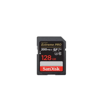 Carte SD 128GO Extreme Pro SDXC UHS-I - Sandisk - Standard