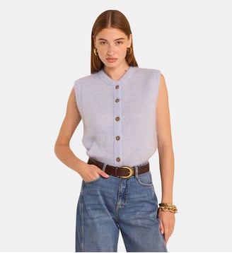 Gilet Sans Manches Loulou - Maison 123 - Ciel