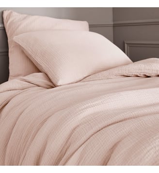 Housse de couette enfant gaze de coton bio AM.PM