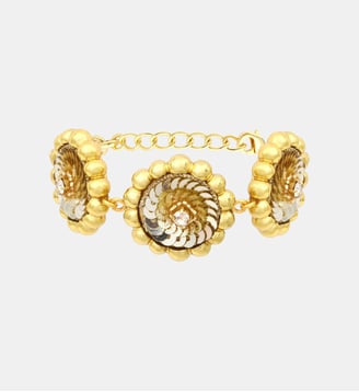 Bracelet chaîne réglable   - Angèle - Satellite - Doré