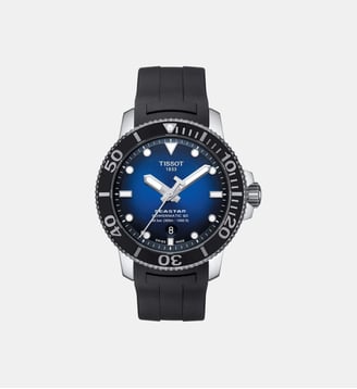 Montre automatique Seastar Bleu T1204071704100 - Tissot - Argenté