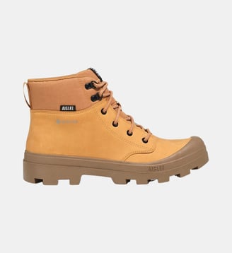 Baskets montantes en cuir TENERE LTR GTX - Aigle - Ocre