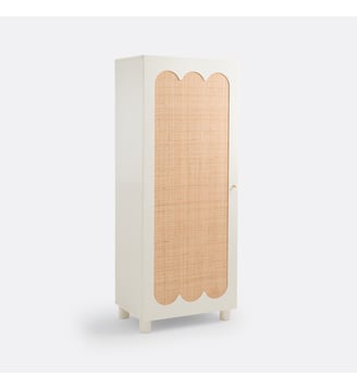 Armoire penderie, 1 porte - La Redoute Interieurs - Écru