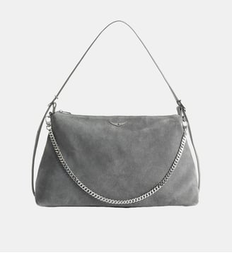 Sac Jim Suede - Zadig&Voltaire - Gris road