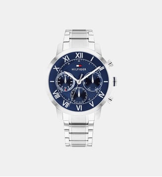Montre Th-oxford Bleu foncé 1710728 - Tommy Hilfiger - Argenté