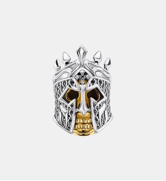 Bague tête de mort chevalier - Thomas Sabo - Or