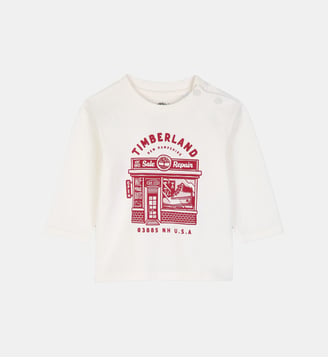 Tee-shirt manches longues - Timberland - Ivoire