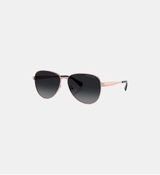 Lunettes de soleil Pilote MK1160 Biarritz - Michael Kors - Or rose