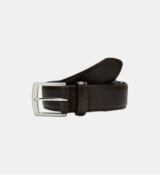 Ceinture en cuir Giacomo - Digel - Brun foncé