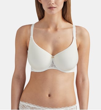 Soutien-gorge T-shirt bra Rosessence - Aubade - Nacre noir
