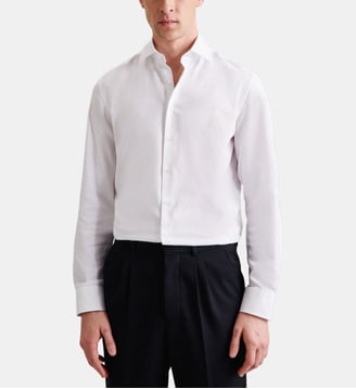 Chemise Performance 1/1 Slim Col Kent - Seidensticker - Blanc