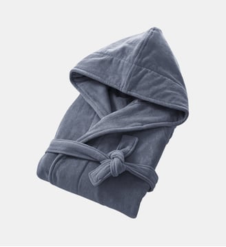 Peignoir capuche éponge velours 450 g/m2 La Redoute Interieurs