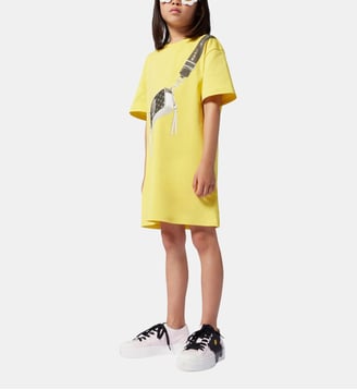 Robe droite courte en coton - Marc Jacobs Kids - Genet