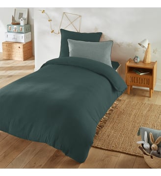Housse de couette enfant unie gaze de coton La Redoute Interieurs