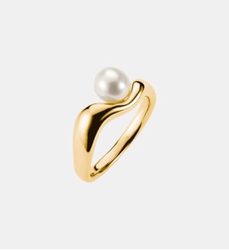 Bague avec perle Natural Beauty - Thomas Sabo - Argent et doré