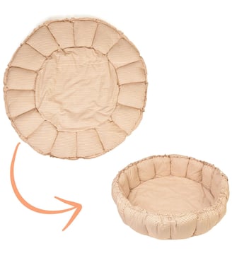 Tapis de jeu 3 en 1 Organic Coco - Play&Go - Écru