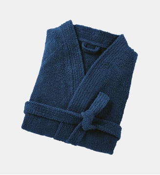 Peignoir éponge col kimono 450g/m² La Redoute Interieurs