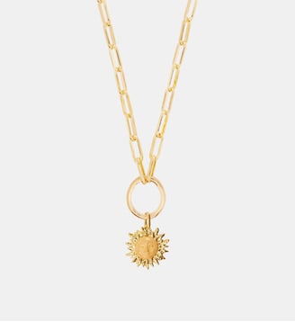 Pendentif Soleil dorée, Vitalité et Bonheur Les Néréides