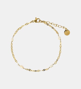 Bracelet  perles Alice - Les Cléias - Blanc