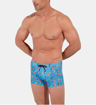 Short de bain - Hom - Bleu