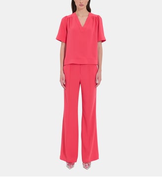 Pantalon Droit - Pervenche - Zapa - Corail