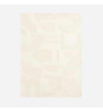 Tapis motifs graphiques 100% laine La Redoute Interieurs