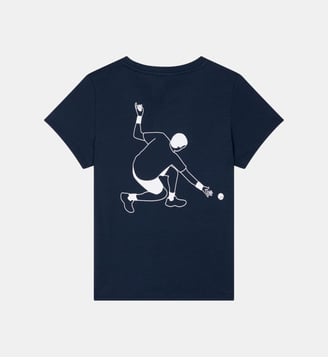 T-Shirt Ramasseur Garcon - Roland-Garros - Marine