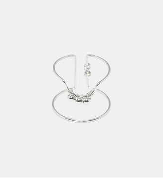 Bague d'ongle Tissage - Argent YAY Paris
