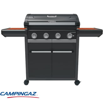 Barbecue gaz Premium 4W noir 4 brûleurs sur chariot, 72x46 cm - Campingaz - Noir