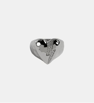 Bague Heartbreaker Flash - Zadig&Voltaire - Gris shiny argent
