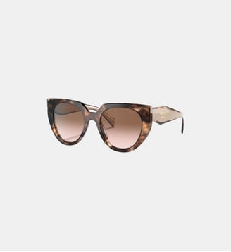 Lunettes de soleil Œil de chat PR 14WS - Prada - Écaille de tortue caramel et poudré