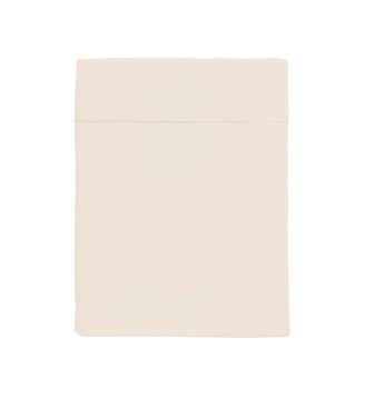 Drap plat uni en percale de coton lavée, DELICATE Essix