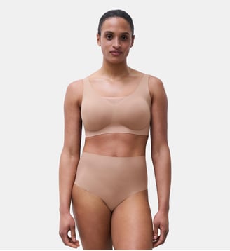 Culotte taille haute - Chantelle - Café latte