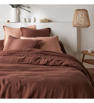 Housse de couette en lin lavé La Redoute Interieurs