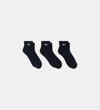 Lot de 3 paires de chaussettes - Lacoste - Noir
